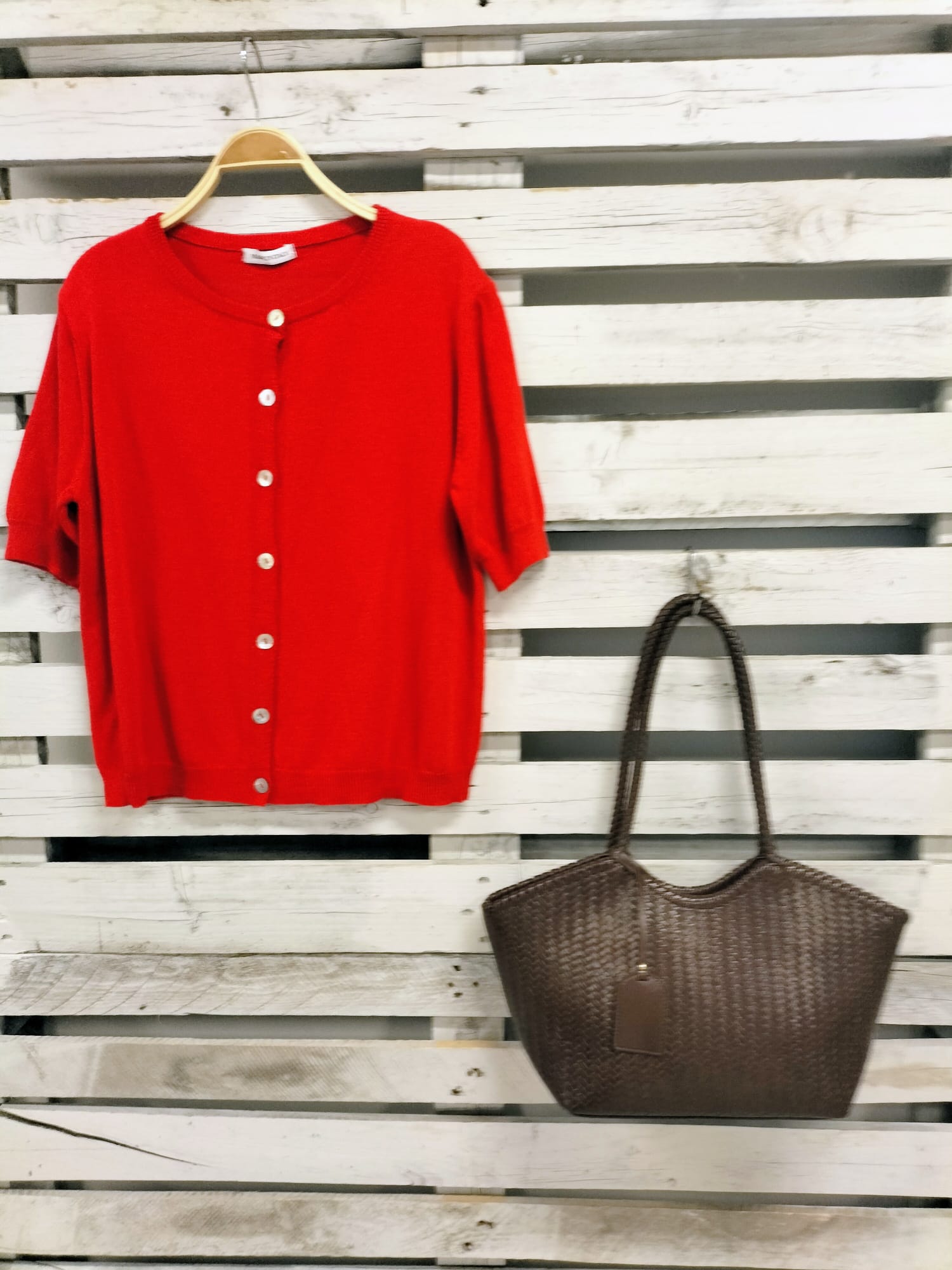 Chaqueta Piluca rojo - botanikamoda