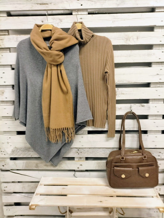 Bufanda suavisima  camel