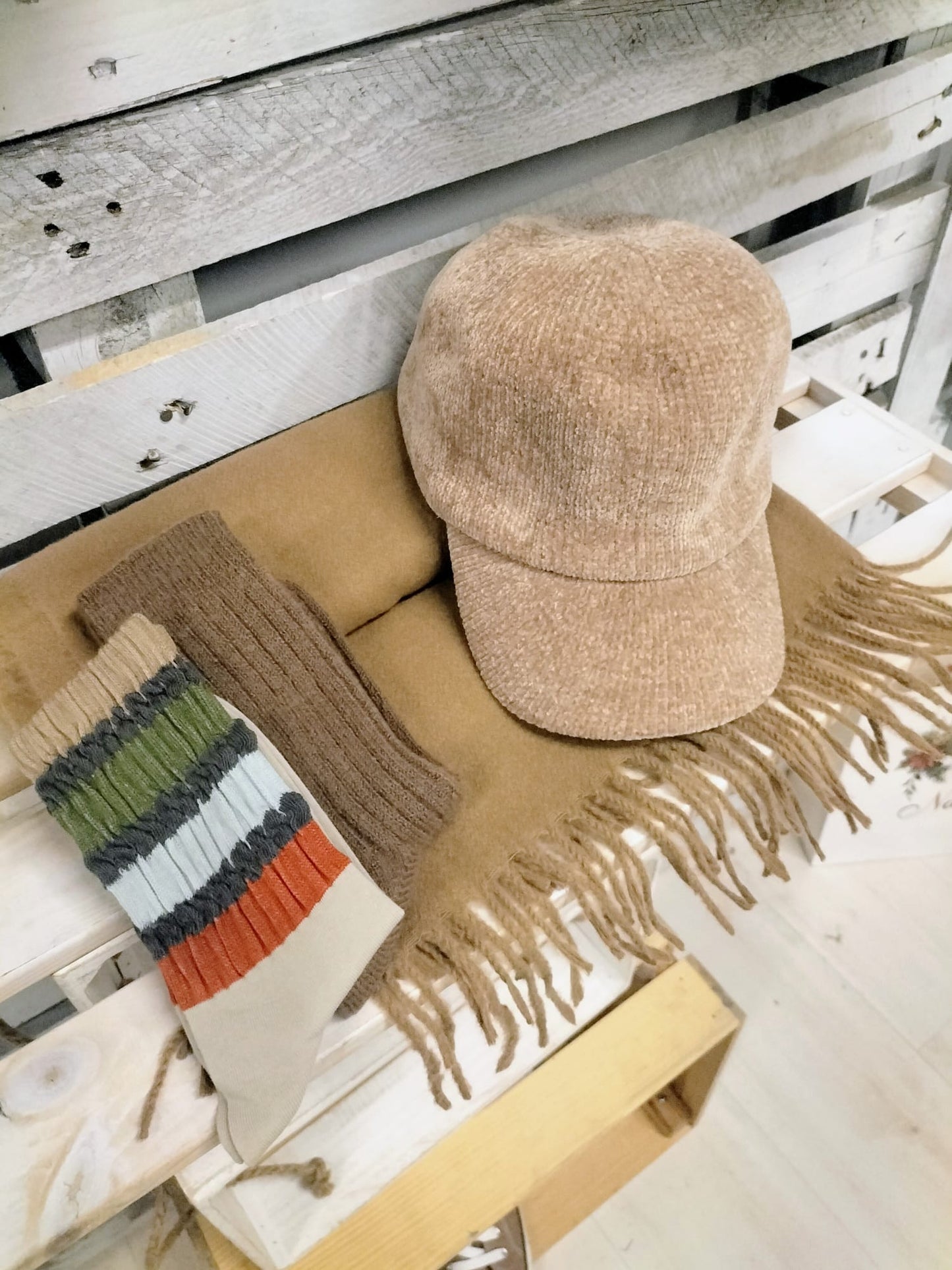 Pack Regalo camel 4 piezas