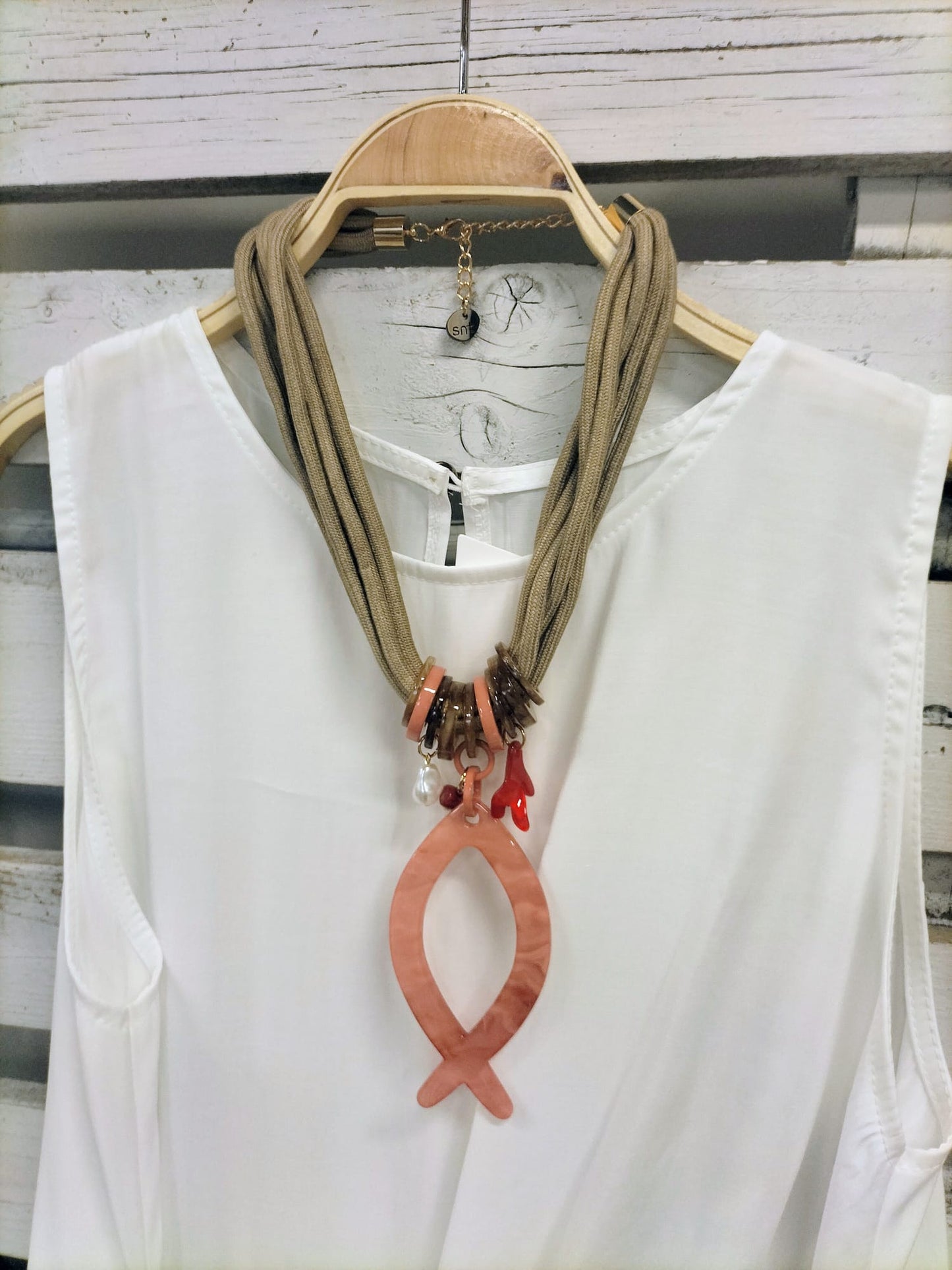 Collar Fish acetato