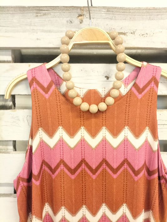 Conjunto punto suelto Santorini con falda - botanikamoda