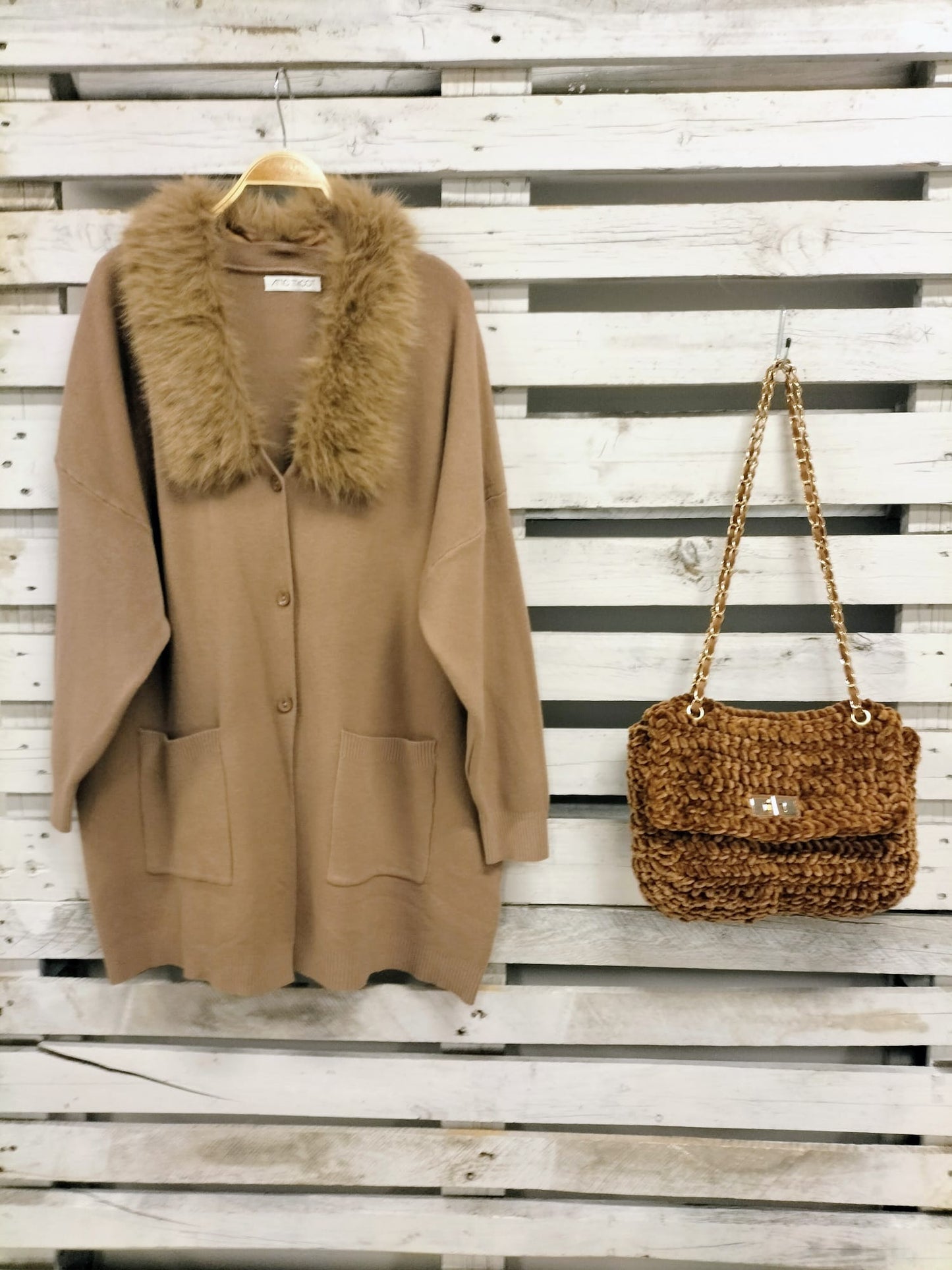 Cardigan Joya cuello desmontable