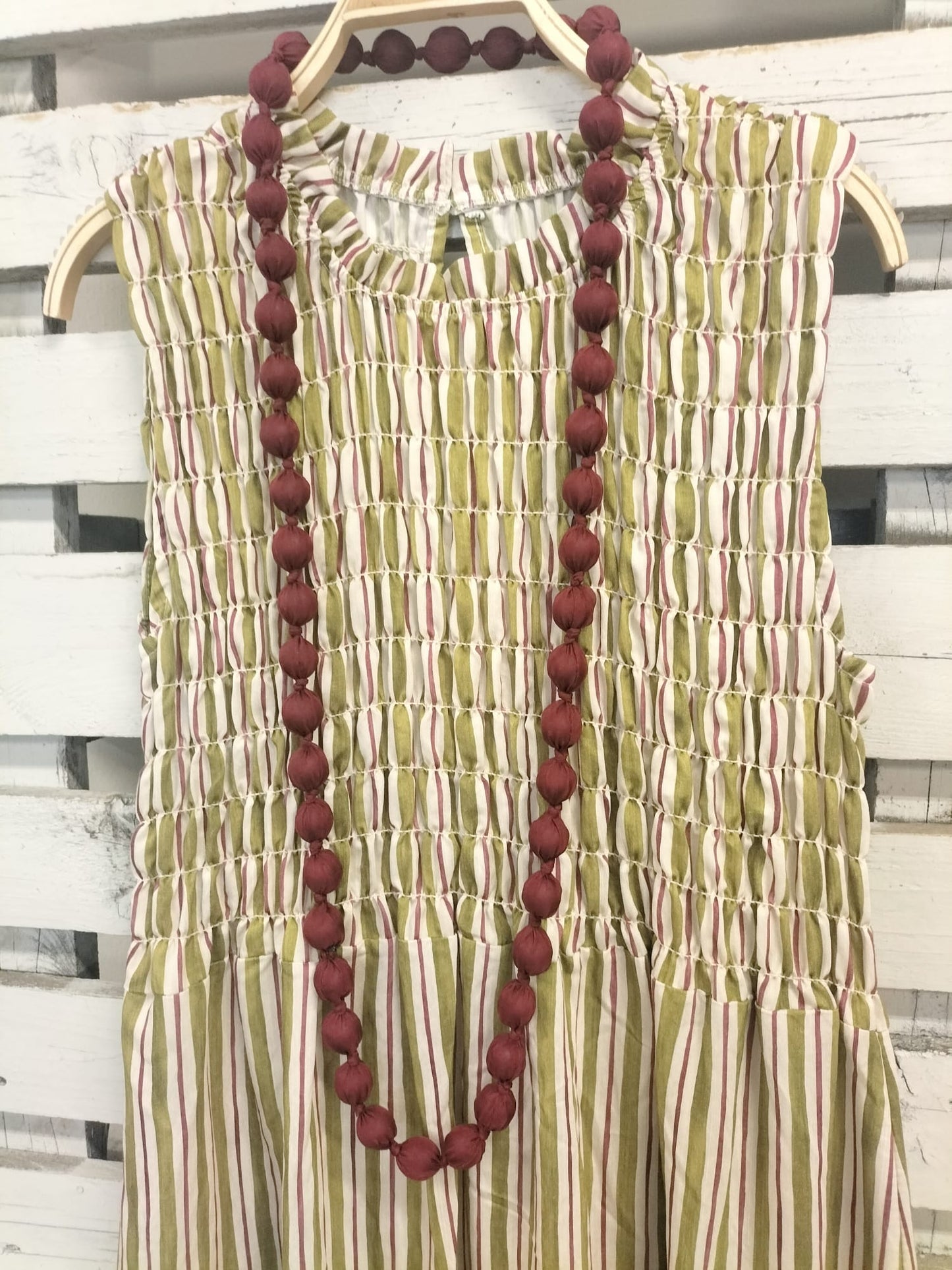 Collar Seda Vino - botanikamoda
