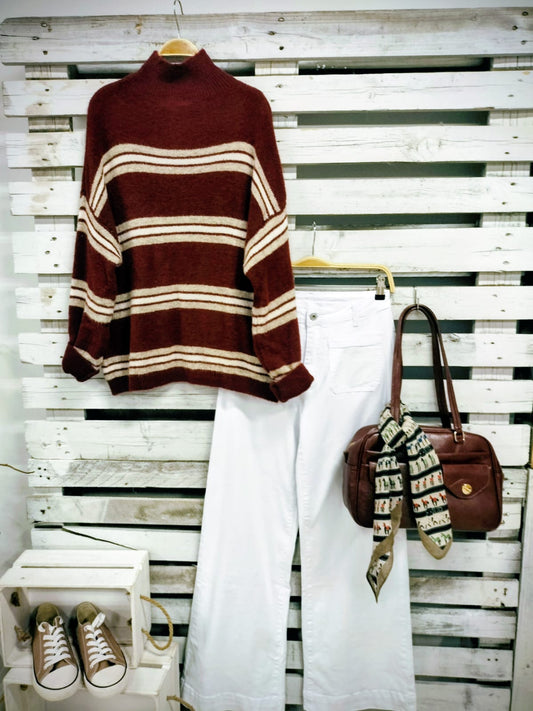 Jersey Color Burdeos