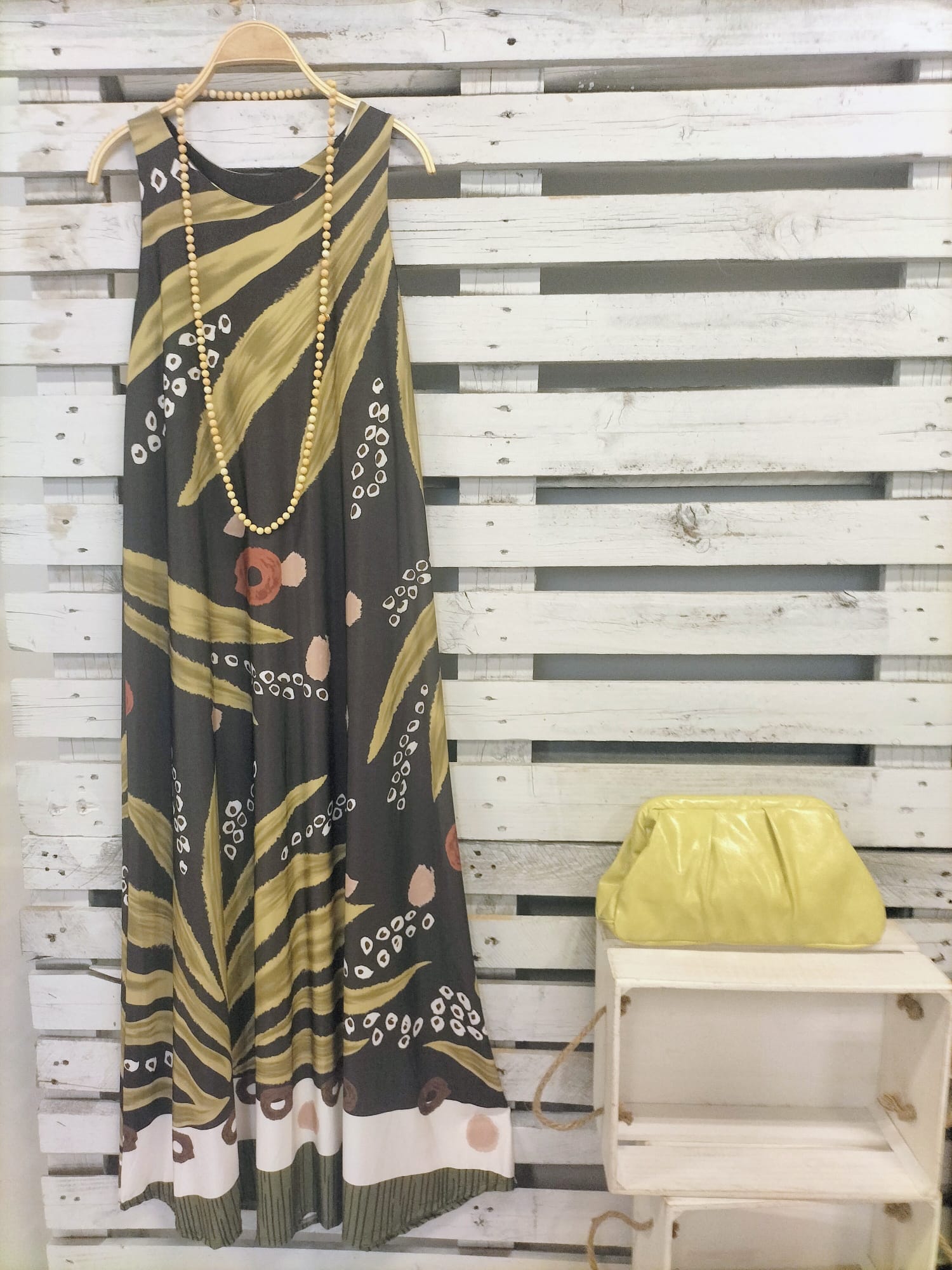 Vestido punto Suelto Palm - botanikamoda