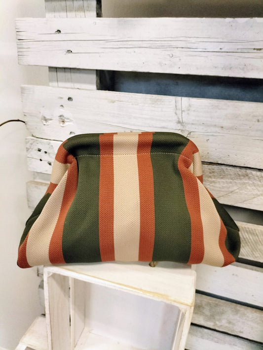 Bolso Chic  Terracota Verde khaki