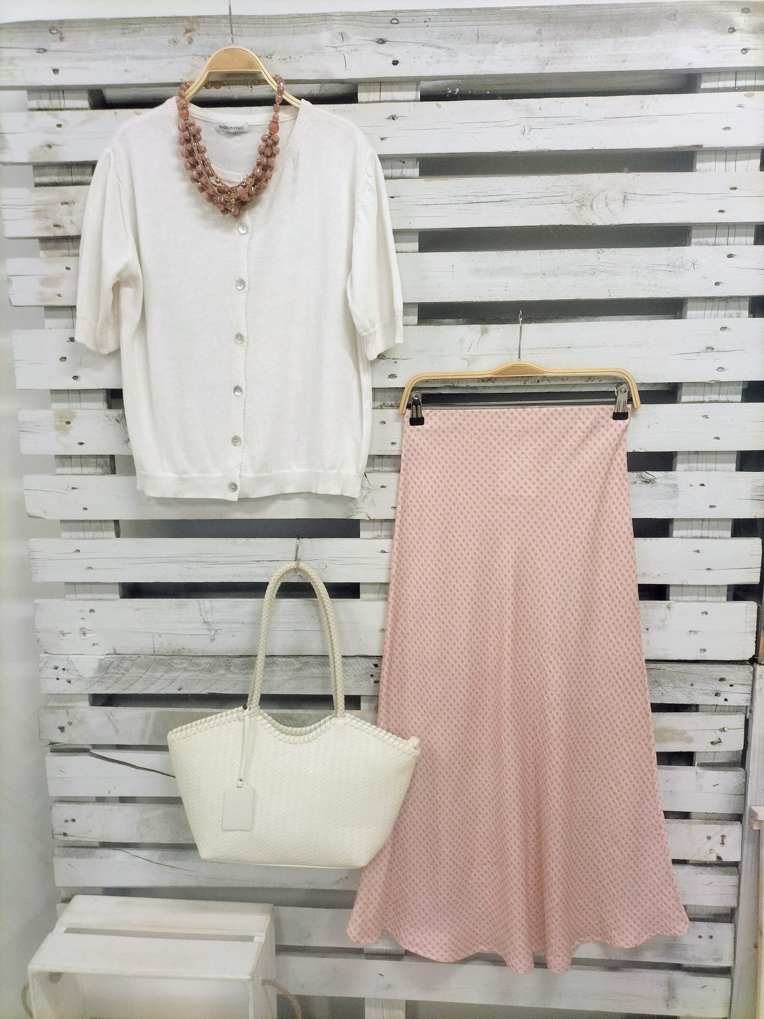 Falda presumida Vichy mini - botanikamoda