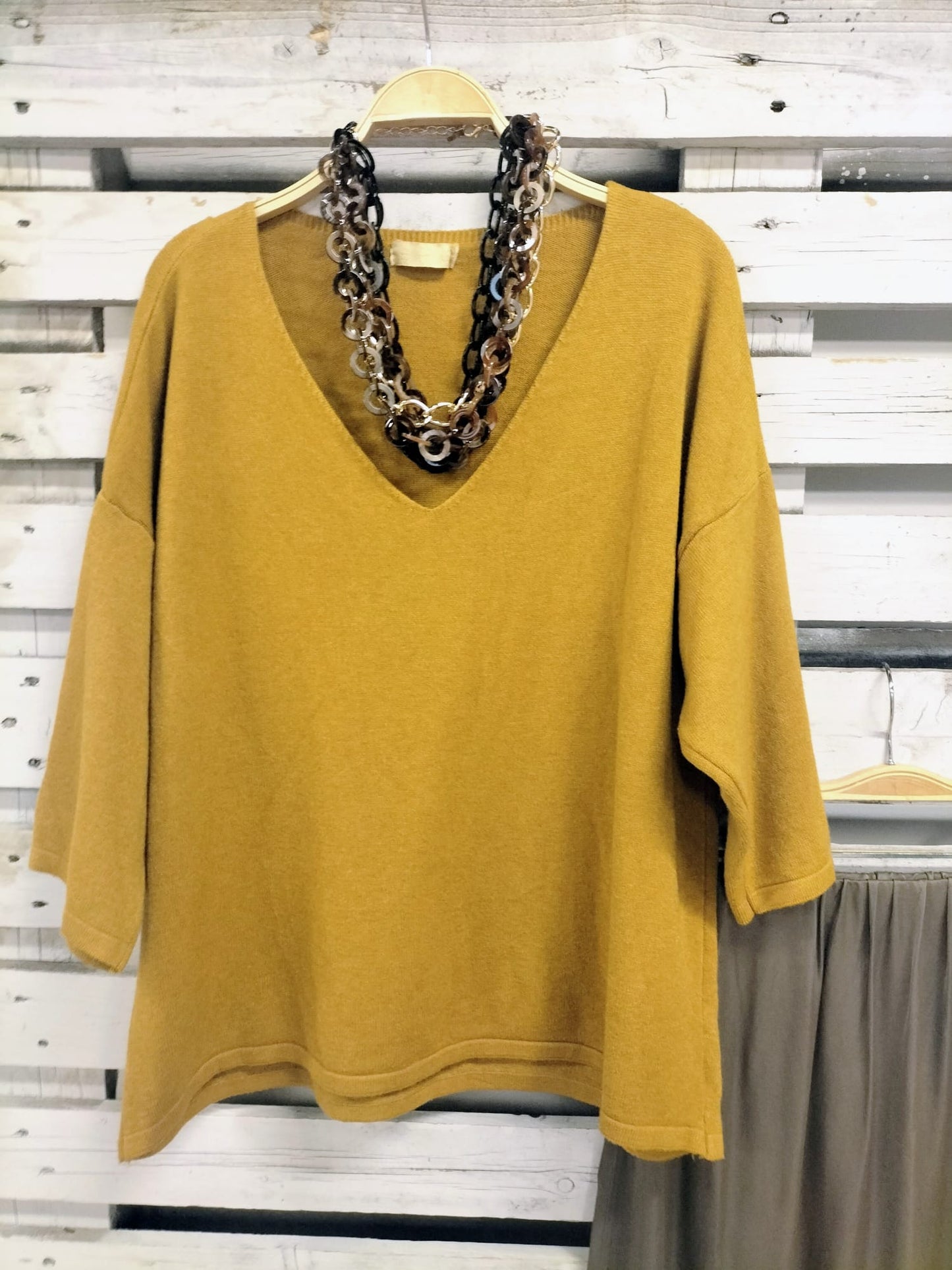 Collar Black carey eslabón