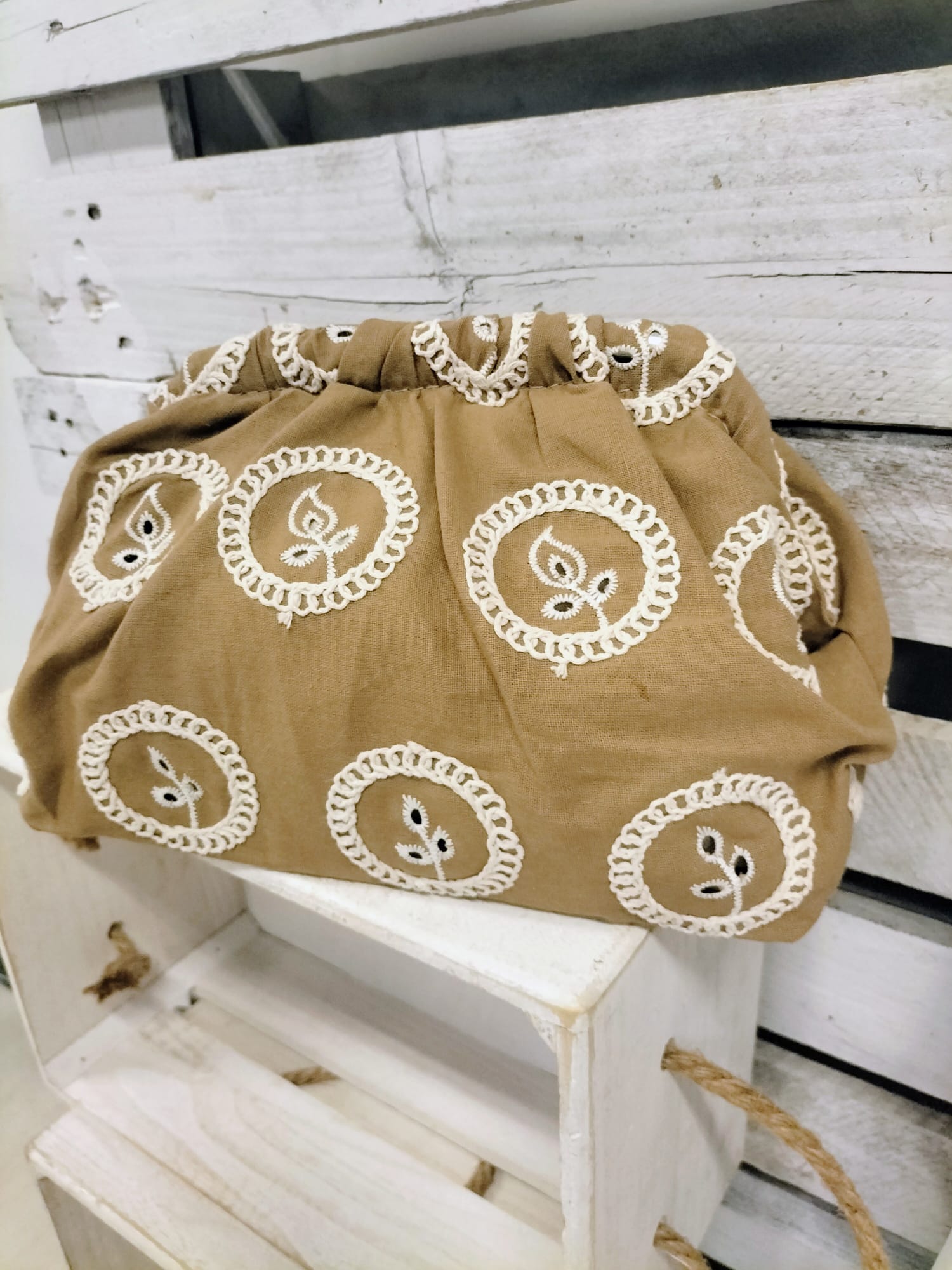 Bolso Romántic Camel - botanikamoda