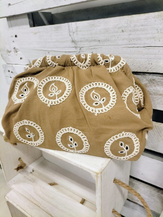 Bolso Romántic Camel - botanikamoda
