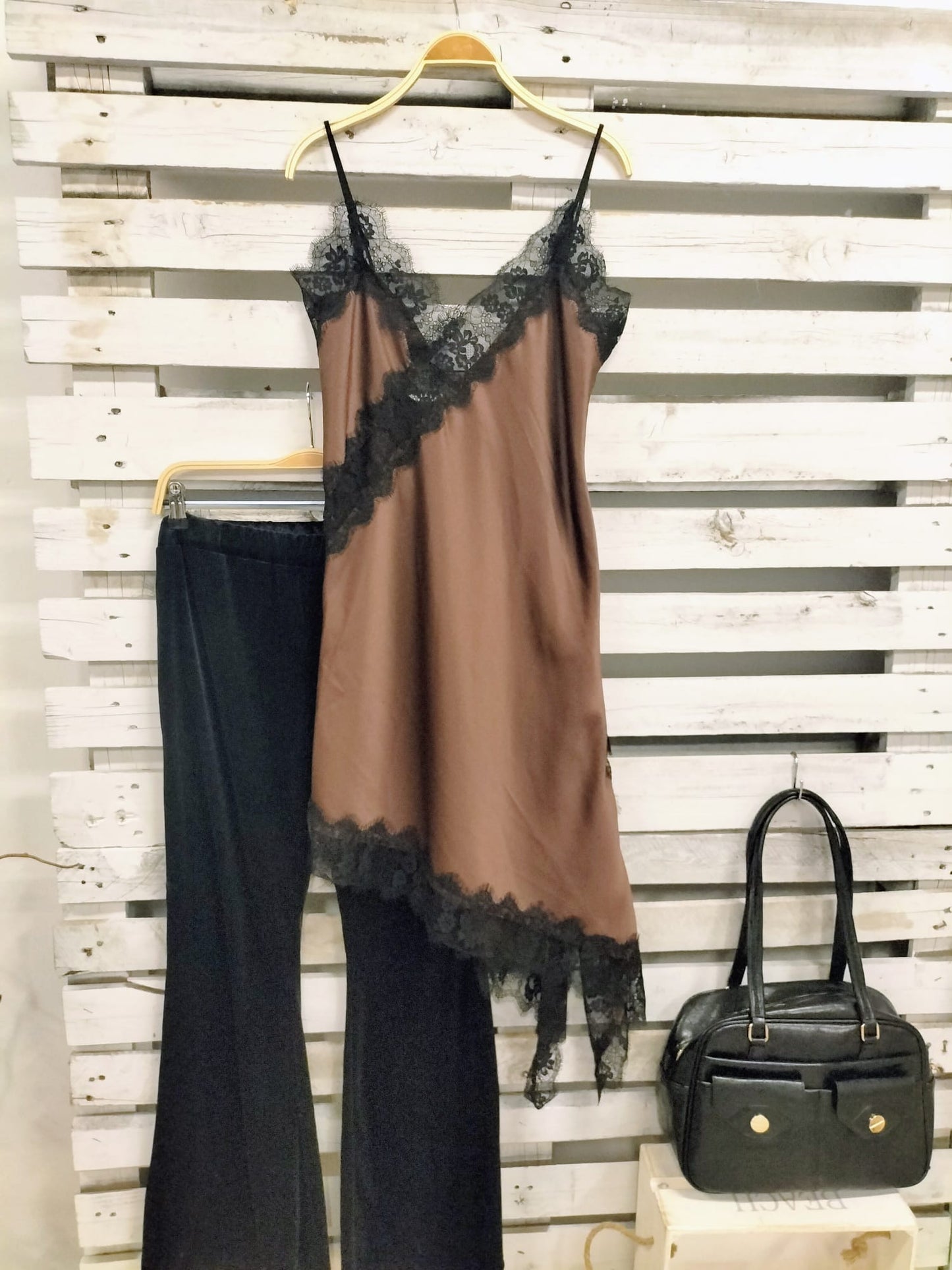 Lencero Joya choco/negro