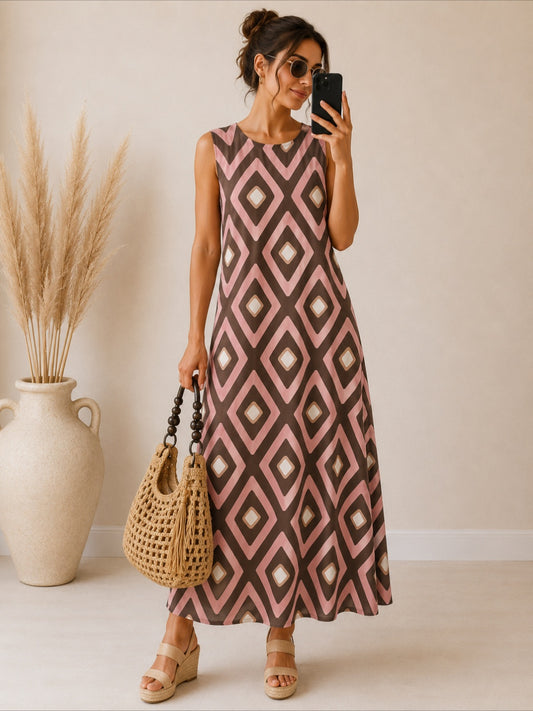 Vestido Bicolor punto suelto - botanikamoda