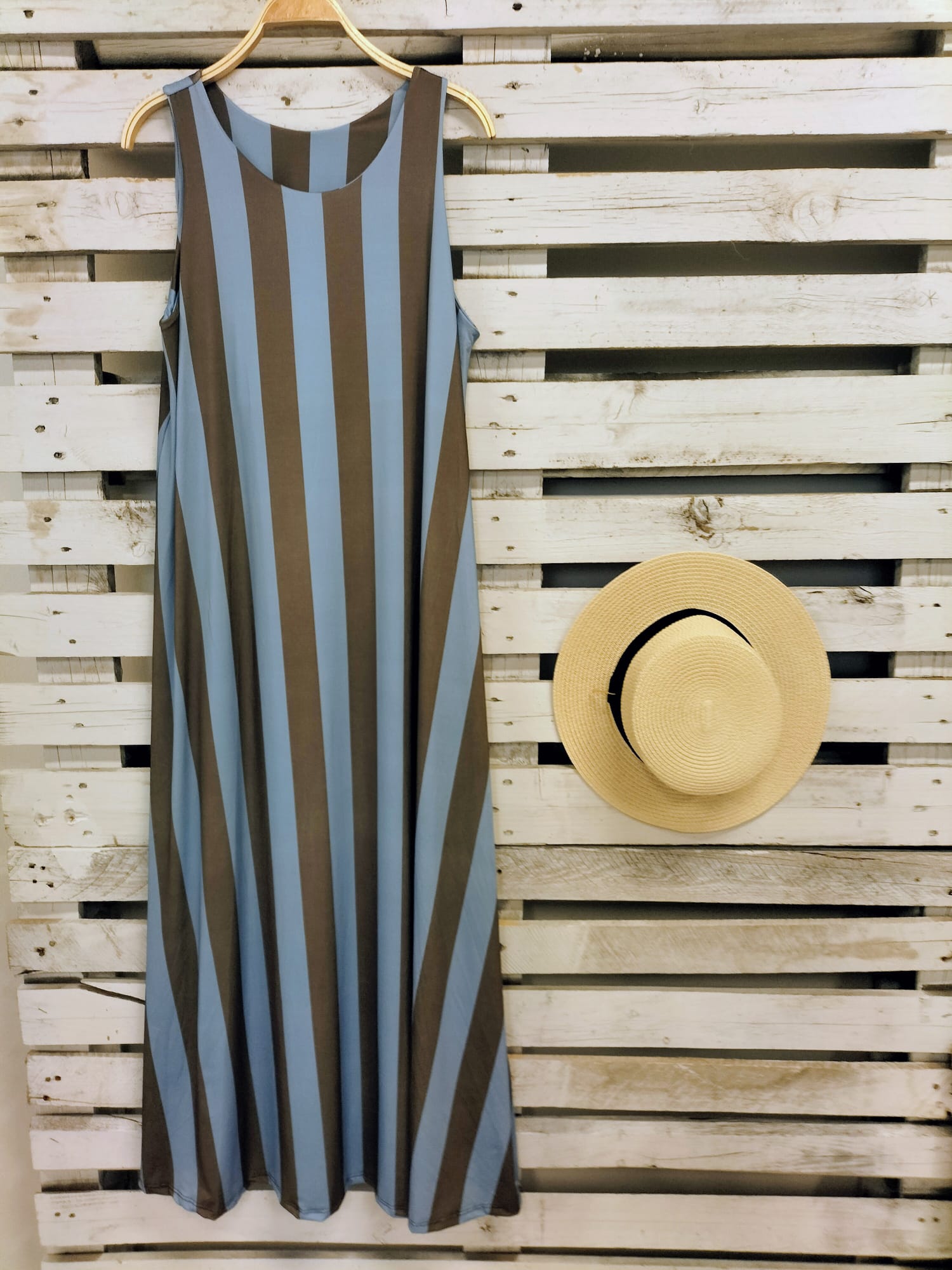 Vestido punto Suelto Stripes - botanikamoda