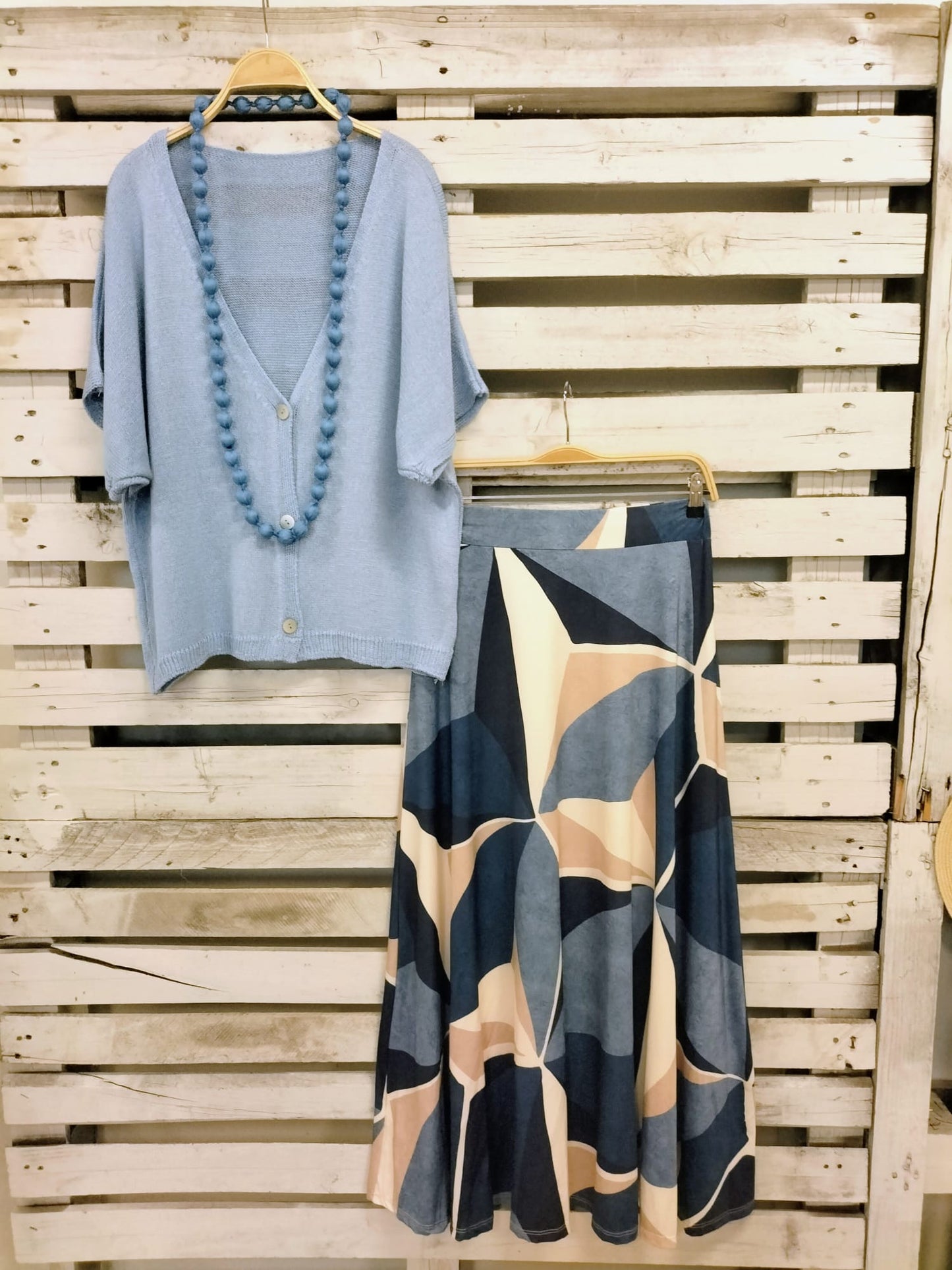 Chaqueta Estilo Celeste