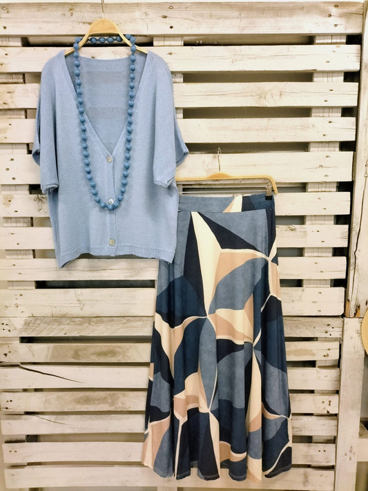 Chaqueta Estilo Celeste