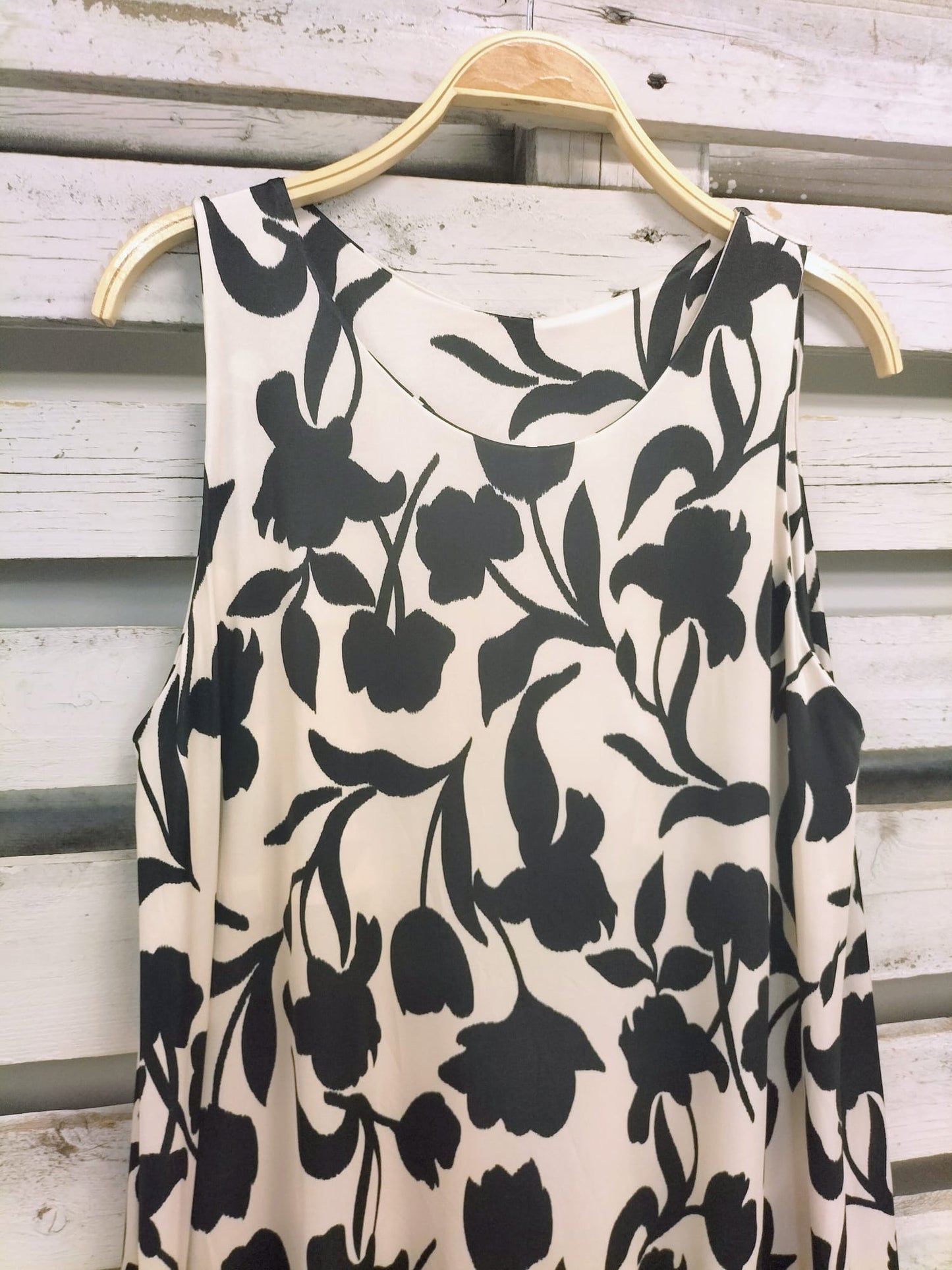 Vestido Bicolor punto suelto - botanikamoda