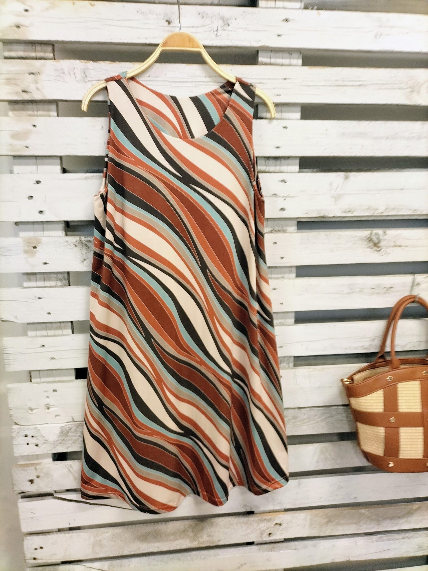 Vestido punto suelto Creta