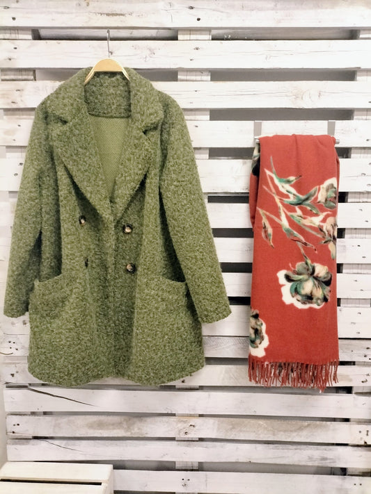 Abrigo Chic verde