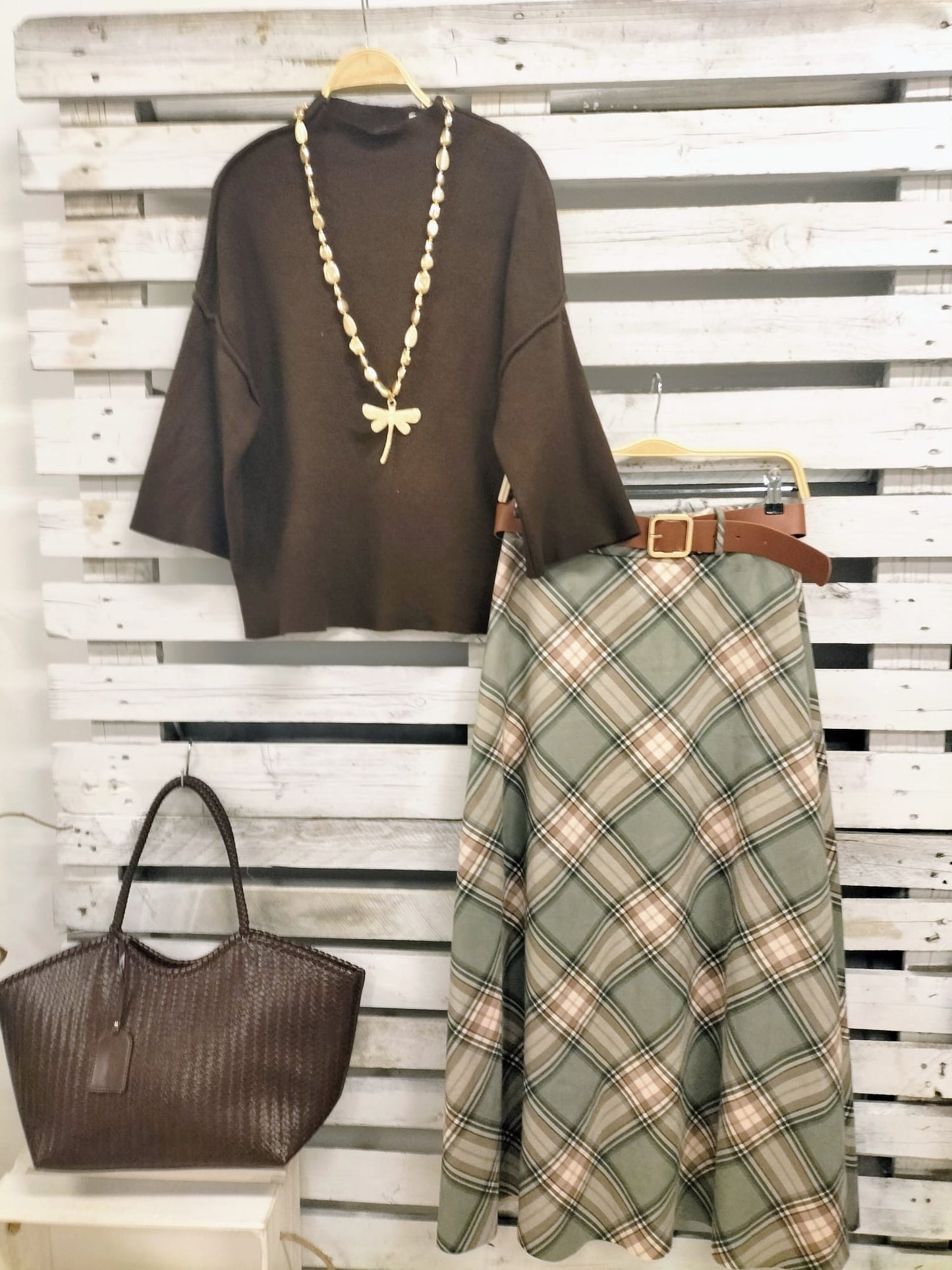 Jersey Coture marrón