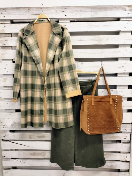 ¡Queda una!Chaqueta ante Bur verdes - botanikamoda