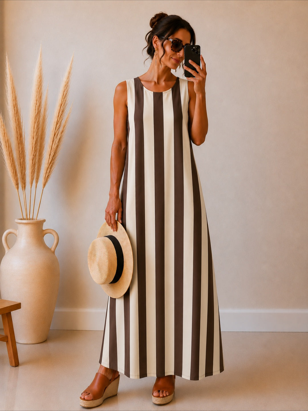 Vestido punto Suelto Stripes - botanikamoda
