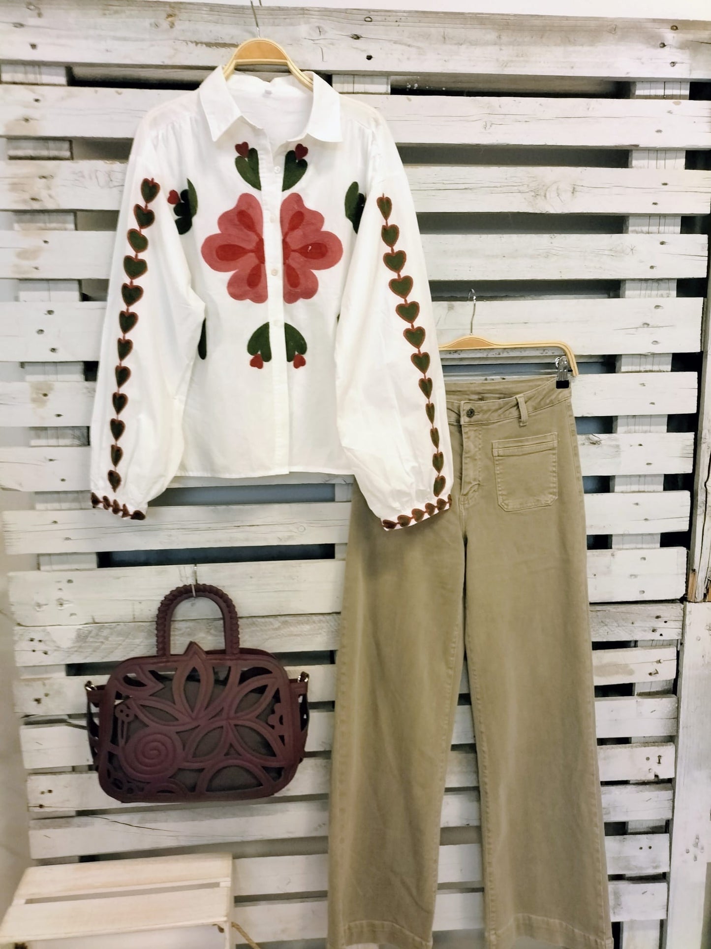 Camisa Bordados Valentina