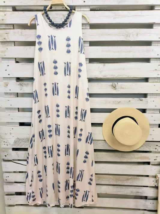 Vestido punto Suelto Ocean - botanikamoda