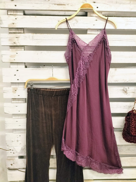 Pantalón Yeye Velvet Choco